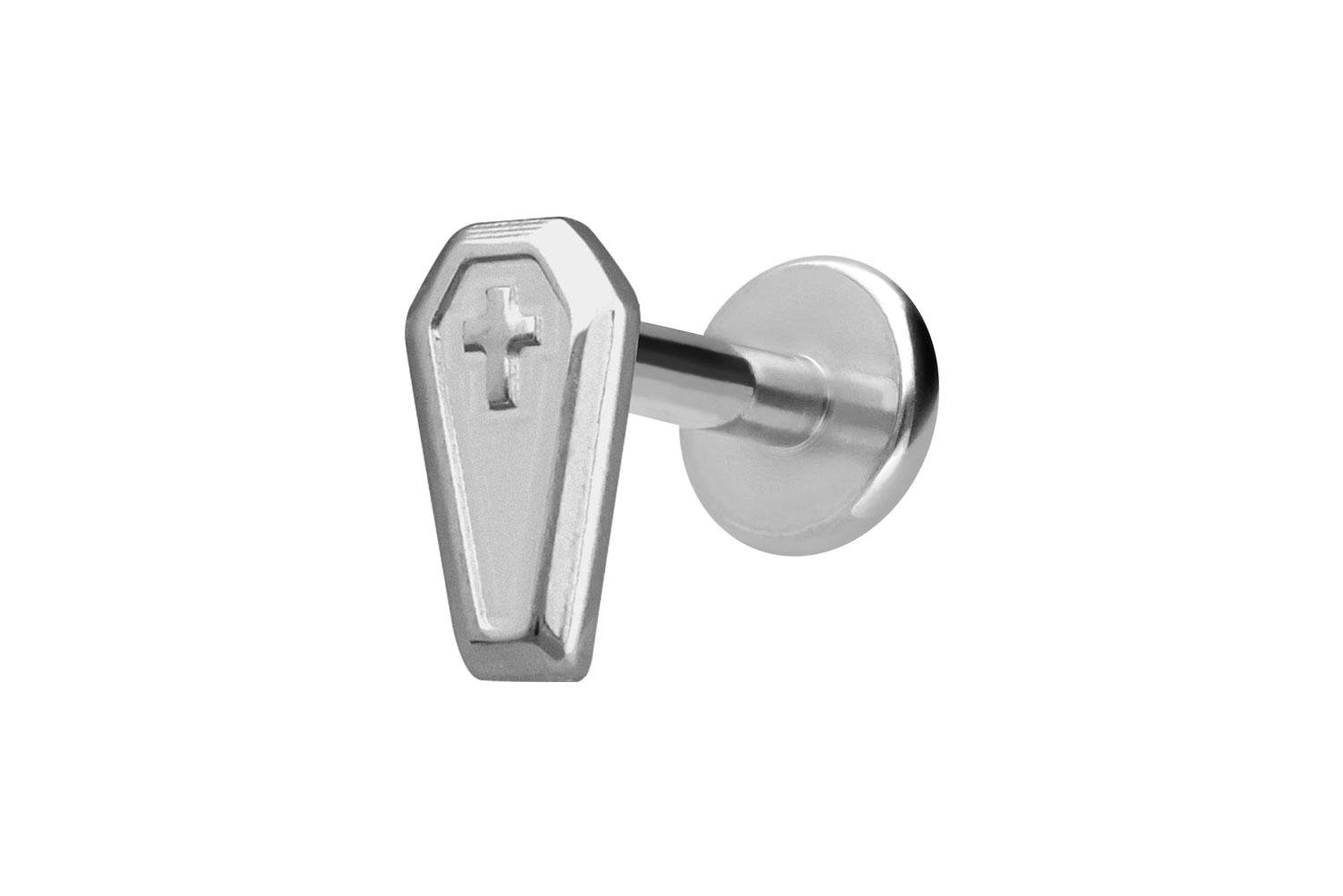 Titan Labret Piercing mit Innengewinde SARG